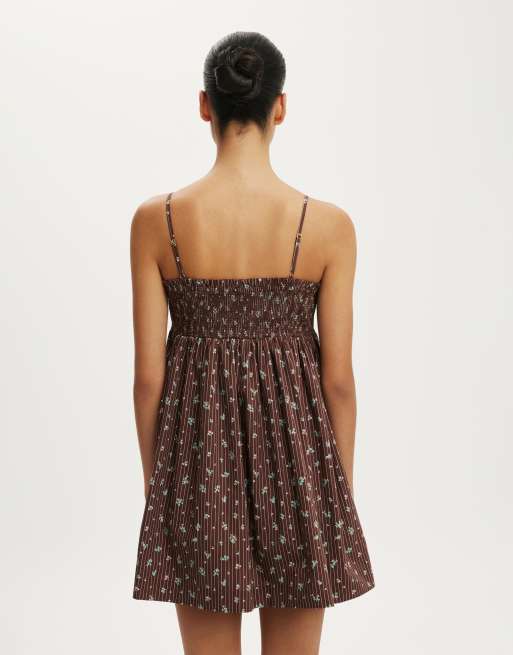 Cotton On Eliza babydoll dress in multi, 4 of 4