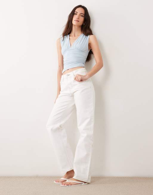 Cotton On Ellie haut cache-cœur dos nu bleu marine glacé, 2 de 4