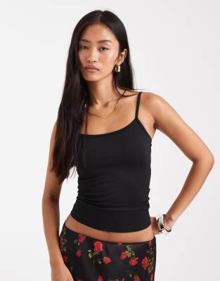 Cotton:on Cotton On Essential Cami Top In Black