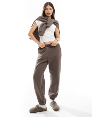 Cotton:On Cotton On essential joggers in dark truffle-Brown