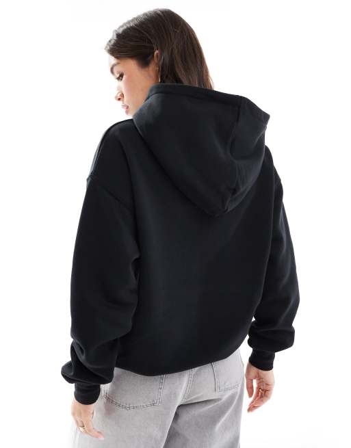 Black hoodie cotton on sale