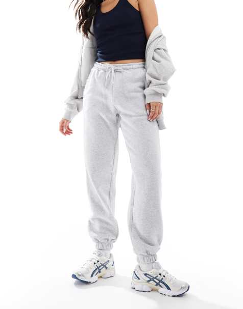 Cotton On essential trackies in soft grey marle - view 1