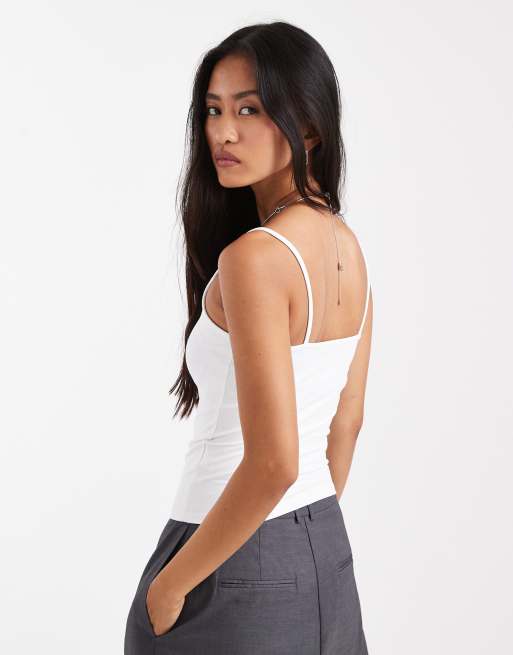 Cotton On - Essentials - Hvid camitop, 2 af 4