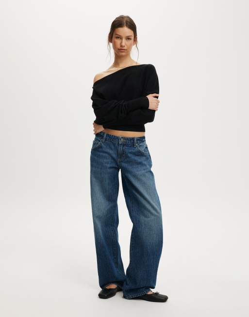 Cotton On Everfine ls batwing knit in black, 2 of 4