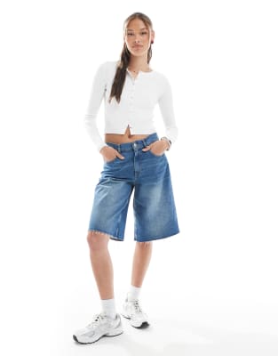 Cotton On - Everfine - Strickjacke in Weiß