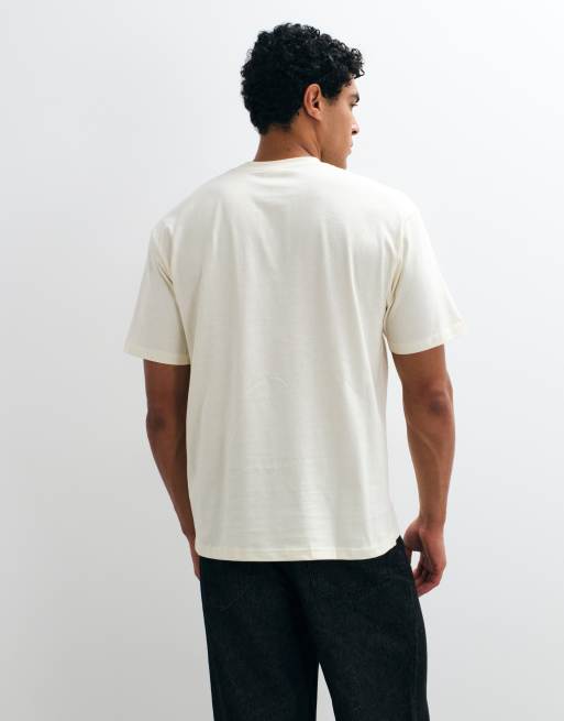 Cotton On Everyday-Fit-T-Shirt in Cremeweiß, 4 von 5