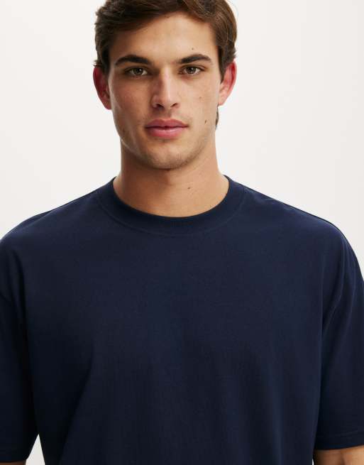 Cotton On Everyday fit t-shirt in navy, 3 of 4