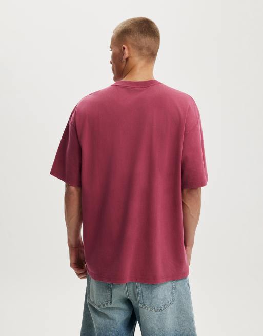 Cotton On Everyday fit t-shirt in red, 3 of 4