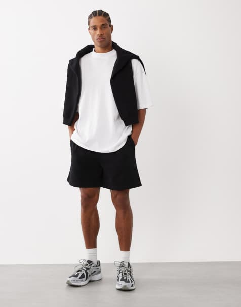 Cotton On everyday fleece short in black - view 1