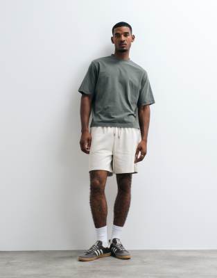 Cotton On Everyday Fleece Shorts In White