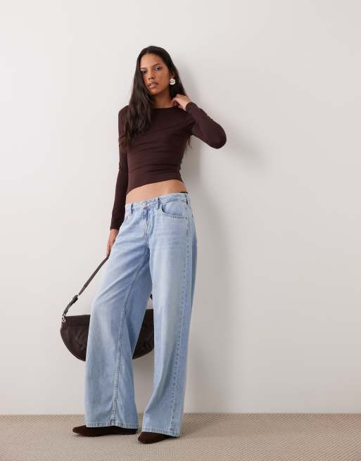 Cotton On everyday smooth long sleeve in dark oak , 3 of 4