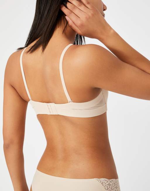 Cotton On - Everyday - Soutien-gorge sans bretelles légèrement doublé - Latte, 4 de 4