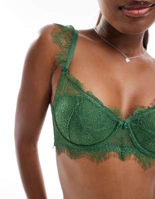 COTTON:ON COTTON ON EYELASH LACE LINED BRA 