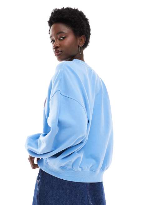 Cotton On - Felpa blu con stampa su licenza “California”, 4 di 4