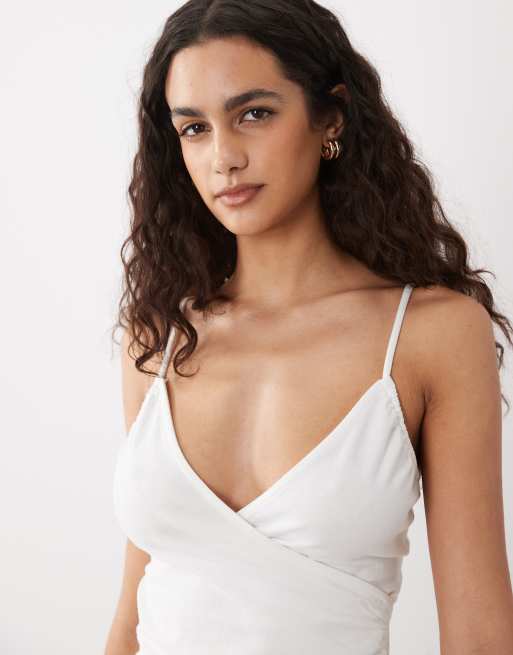 Cotton On - Fern - Hvid slå-om-camisol, 3 af 4