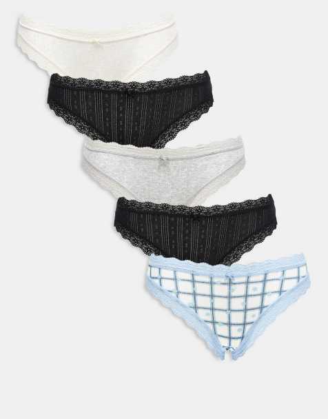Cotton On five pack briefs in multi - view 1