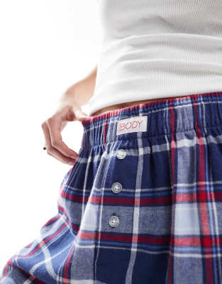 Cotton:on Cotton On Flannel Boyfriend Pajama Shorts