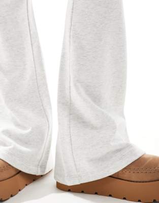 Shop Cotton:on Cotton On Fleece Flare Sweatpants In Gray