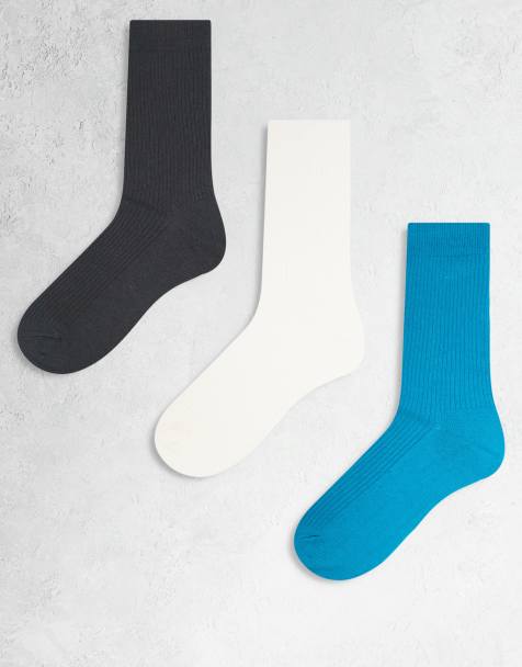 Cotton On – Flerfärgade, enkla strumpor, 3-pack - view 1