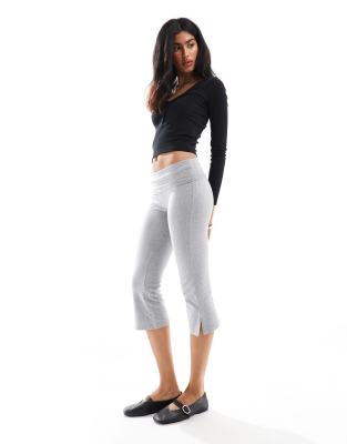 ★SCULPTOR★ 90s Cotton Capri Pants Gray SC24A414GY 90's Cotton Capri Pants Charcoal – SCULPTOR JAPAN