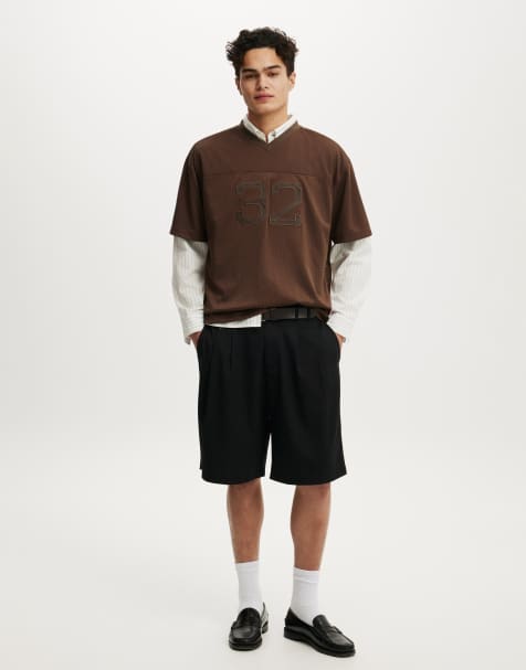 Cotton On Football jersey in blue - view 1