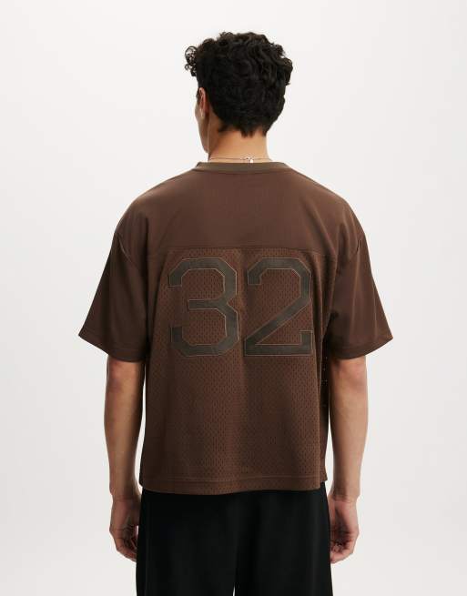 Cotton On Football jersey in blue, 4 of 4