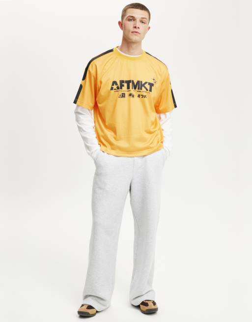 Cotton On Football jersey in yellow