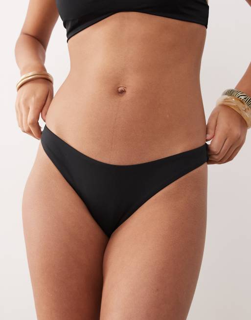 Cotton On full bikini bottom brief in black, 2 of 4