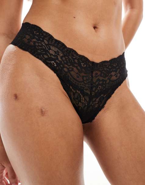 Cotton On g-string brief in black - view 1