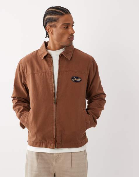 Cotton On garage jacket in tobacco - view 1