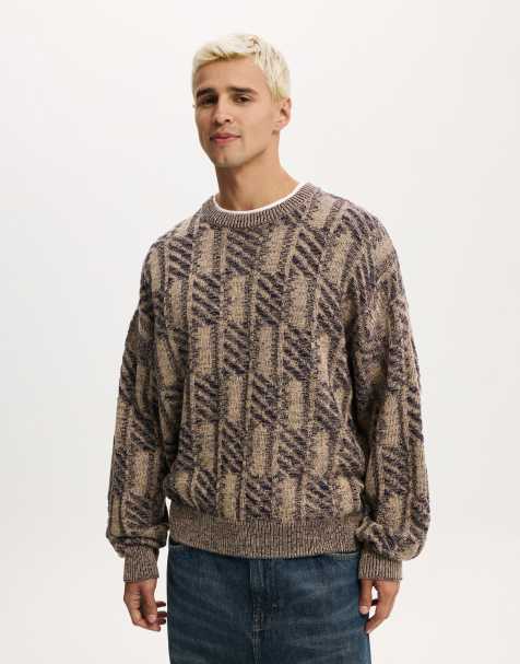 Cotton On Garage knit in brown - view 1