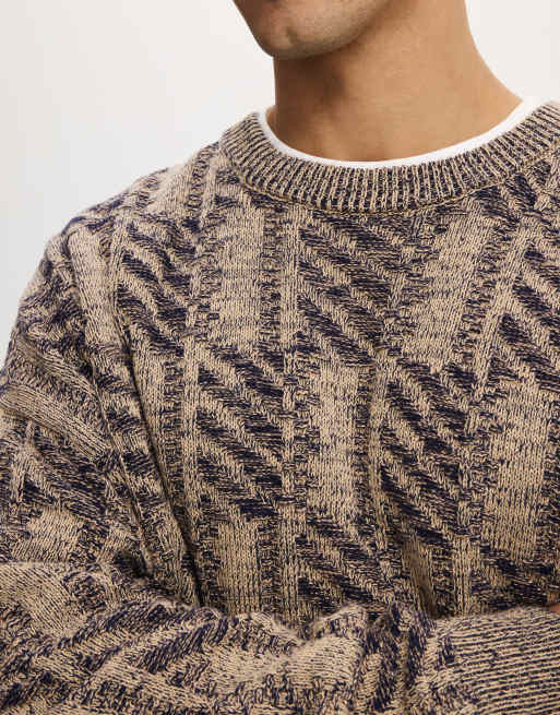 Cotton On Garage knit in brown, 3 of 4