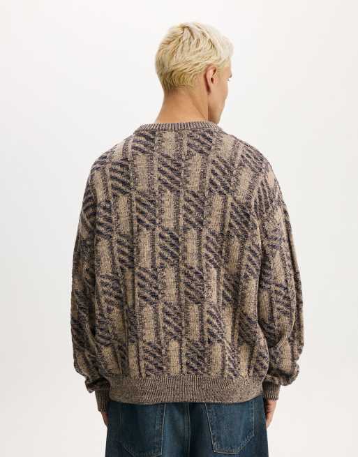 Cotton On Garage knit in brown, 4 of 4