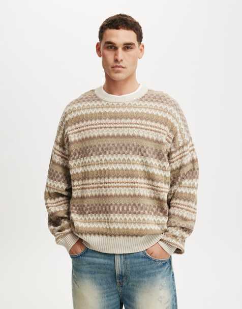 Cotton On Garage knit sweater in off white - view 1
