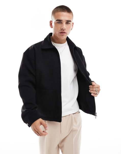 Cotton On - Giacca harrington classica nera - view 1