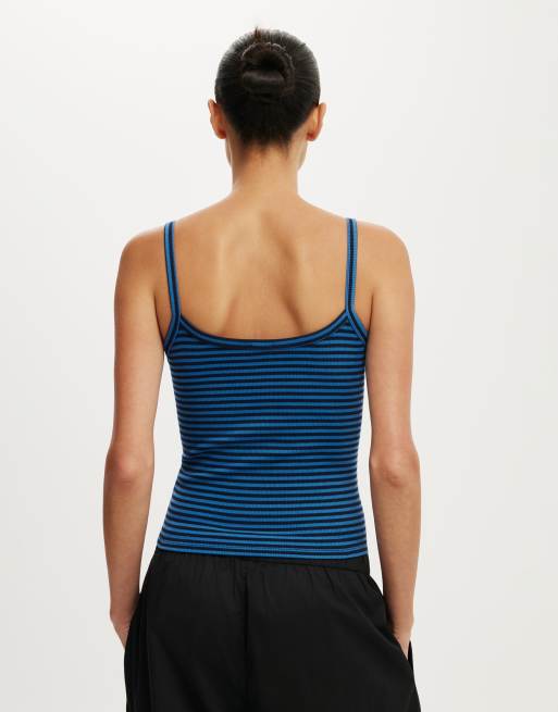 Cotton On Goldie rib scoop cami in multi, 4 of 4