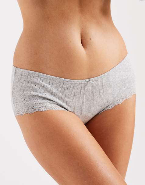 Cotton On - Grå boyshorts-briefs i blondestof - view 1