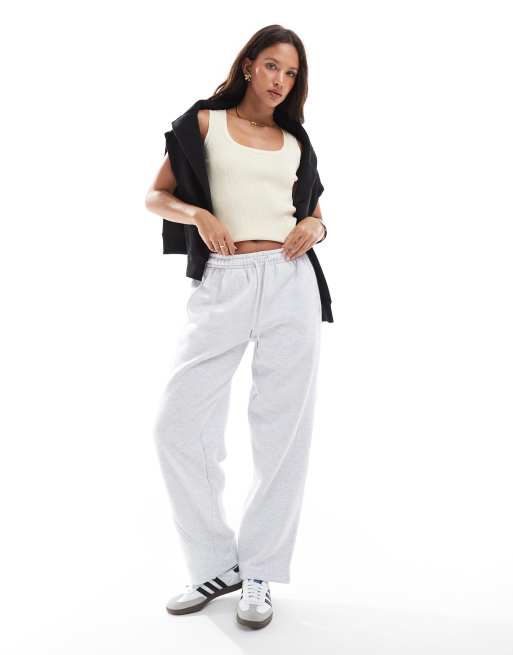 Cotton On - Gråmelerede joggingbukser med barrel-ben, 5 af 5
