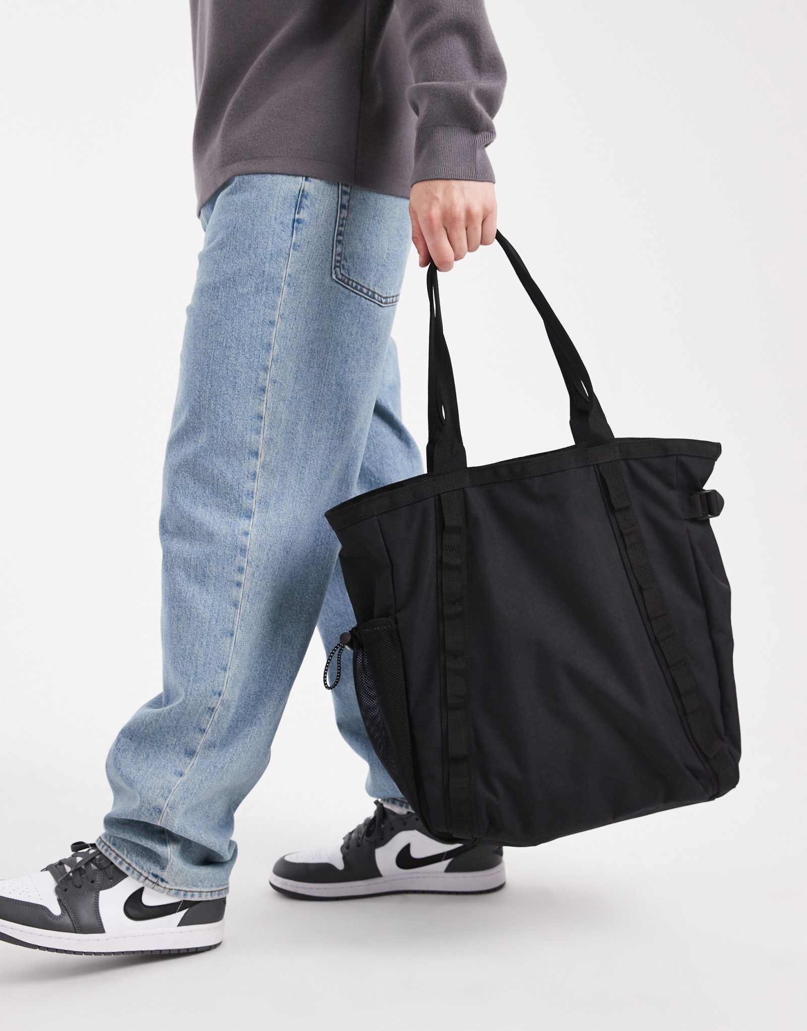 Сумка-тоут Hadley из хлопка черного цвета