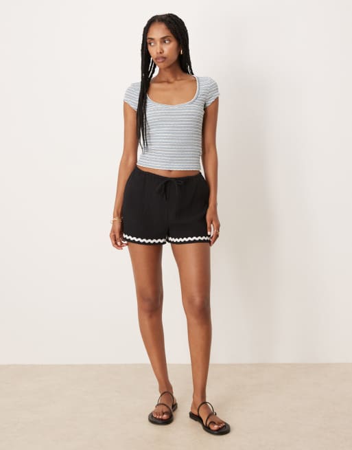 Cotton On Hailey textured short sleeve in blue , 3 of 4
