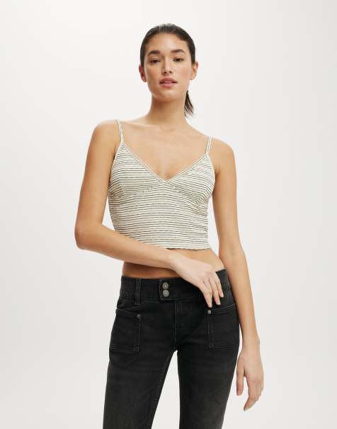 Cotton  On Hailey v neck cami in yellow - view 1