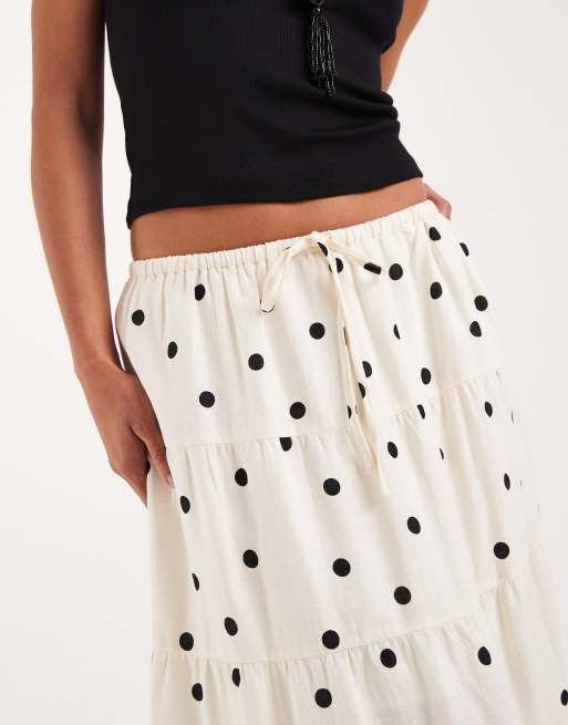 Cotton On - Haven - Gonna lunga a balze a pois, 2 di 5