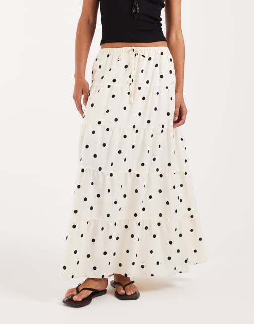 Cotton On - Haven - Gonna lunga a balze a pois, 3 di 5
