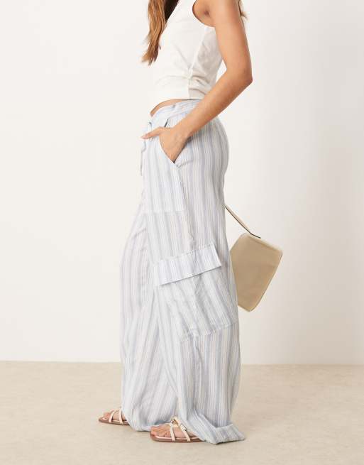 Cotton On Haven utility pant in multi , 3 of 5