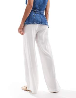 Cotton:on Cotton On Haven Wide Leg Linen Look Pants