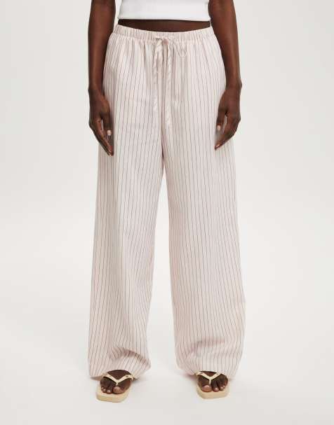 Cotton On Haven wide leg pant in pink - PINK