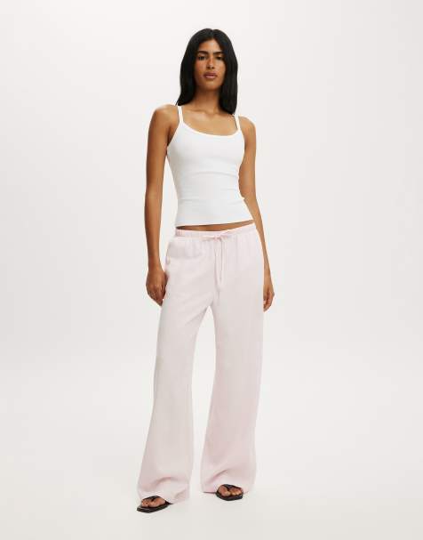 Cotton On Haven wide leg pant in pink - view 1
