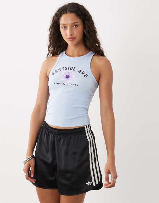 Cotton On high neck graphic tank in eastside, 3 of 4