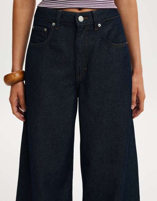 Cotton On High rise wide jean in blue, 4 of 4