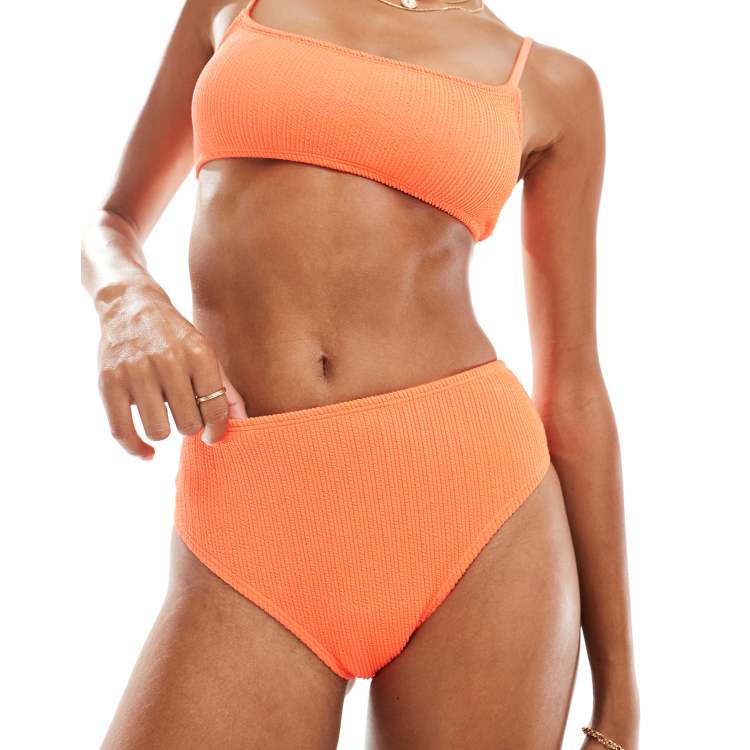 High waisted bikini cotton on on sale